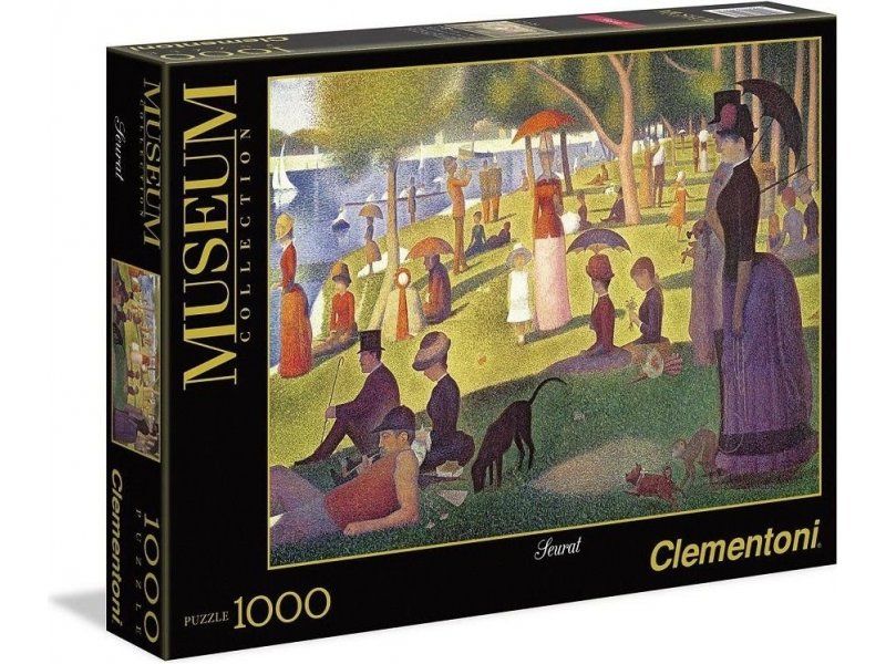Φωτογραφία προϊόντος: Clementoni Παζλ High Quality 1000 Απόγευμα Κυριακής Στη Νήσο Grande Jatte (1260-39613)