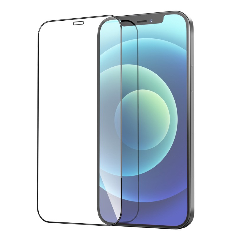 Φωτογραφία προϊόντος: 2ADD149A-D3CC-EF11-9A7B-C174DFB988E4 Tempered Glass Hoco G8 3D Full Screen Fine Edge Anti-Fall για Apple iPhone 12 Mini Μαύρο