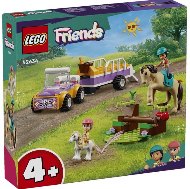 Φωτογραφία προϊόντος: LEGO Friends Τρέιλερ Αλόγου Και Πόνι (42634)