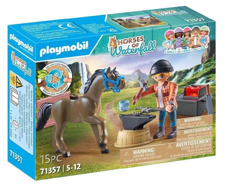 Φωτογραφία προϊόντος: Playmobil Ο Πεταλωτής Ben Με Το Άλογο Achiles (71357)