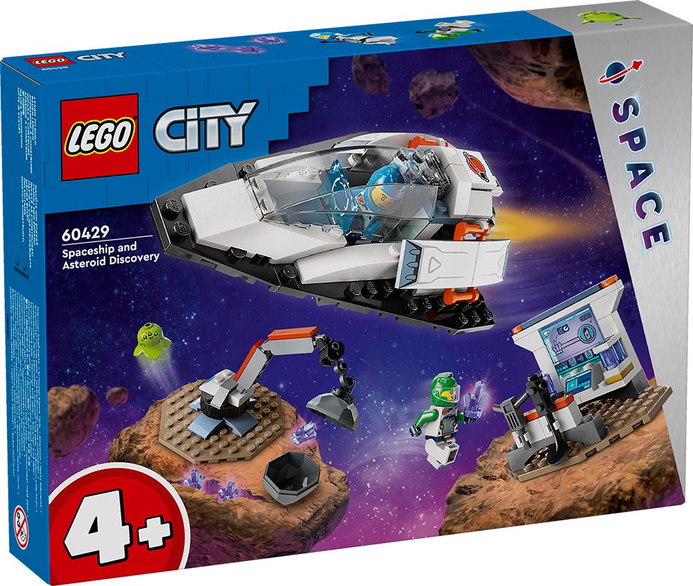 Φωτογραφία προϊόντος: LEGO City Διαστημόπλοιο Και Ανακάλυψη Αστεροειδούς (60429)