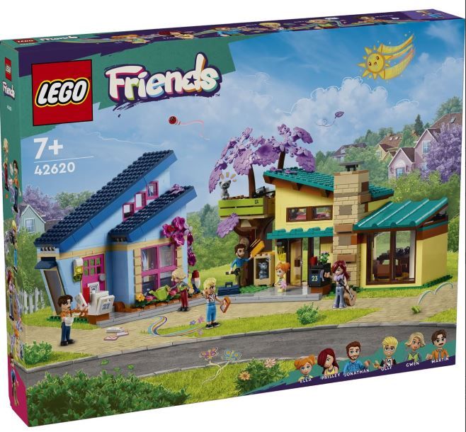 Φωτογραφία προϊόντος: LEGO Friends Τα Σπίτια Της Οικογένειας Του Όλι Και Της Πέιζλι (42620)