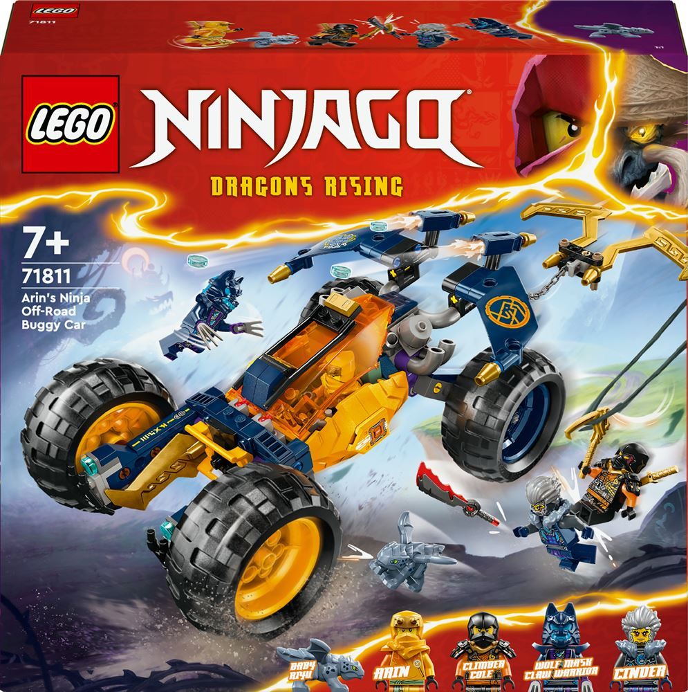 Φωτογραφία προϊόντος: LEGO Ninjago Νίτζα Μπάκι Εκτός Δρόμου Του Άριν (71811)