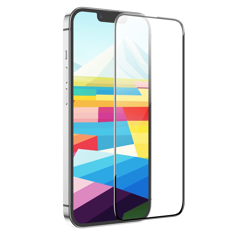 Φωτογραφία προϊόντος: 2ADD149A-D3CC-EF11-9A7B-C174DFB988E4 Tempered Glass Hoco Premium Series G16 Full Screen HD 5D Large Arc 0.4mm 9H για Apple iPhone 15 Plus