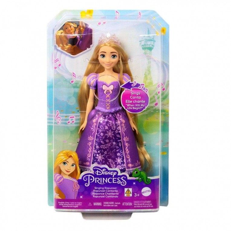 Φωτογραφία προϊόντος: Mattel Disney Princess Ραπονζέλ Που Τραγουδάει (Αγγλικά) (HPD41)