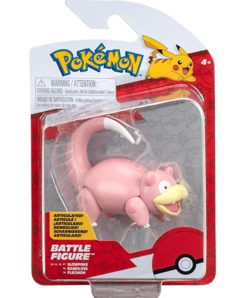 Φωτογραφία προϊόντος: Pokemon Φιγούρα Slowpoke (Jazwares, JW095007-W16-2)