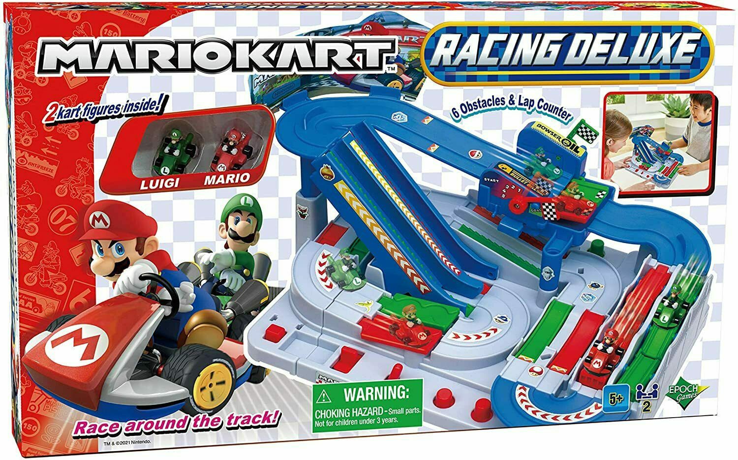 Φωτογραφία προϊόντος: Epoch Επιτραπέζιο Super Mario Cart Racing Deluxe (07390)