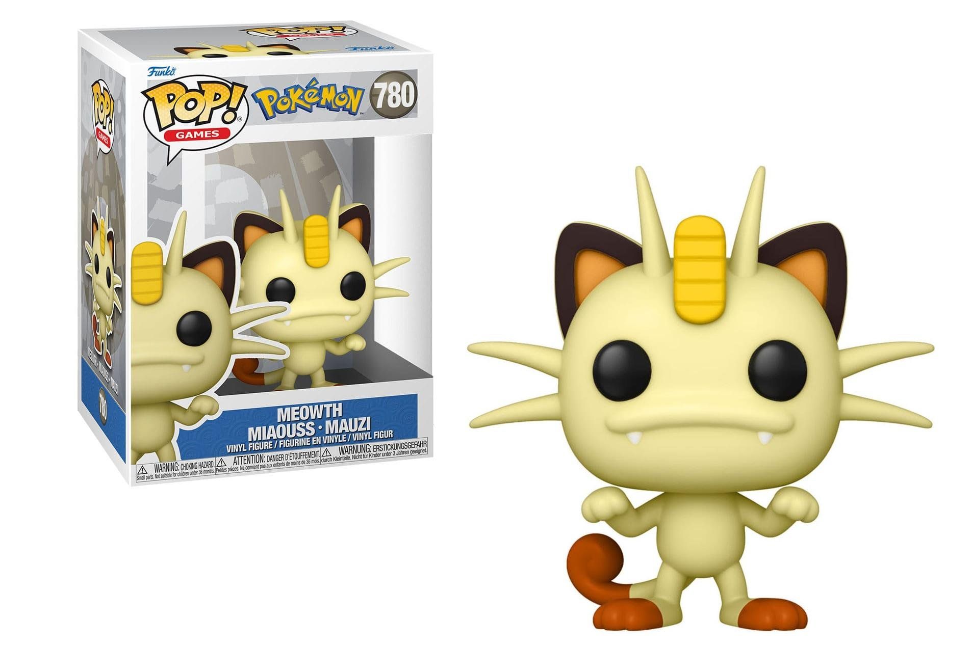 Φωτογραφία προϊόντος: Funko Pop! Funko Pop Games:Pokemon Meowth #780 (086578)