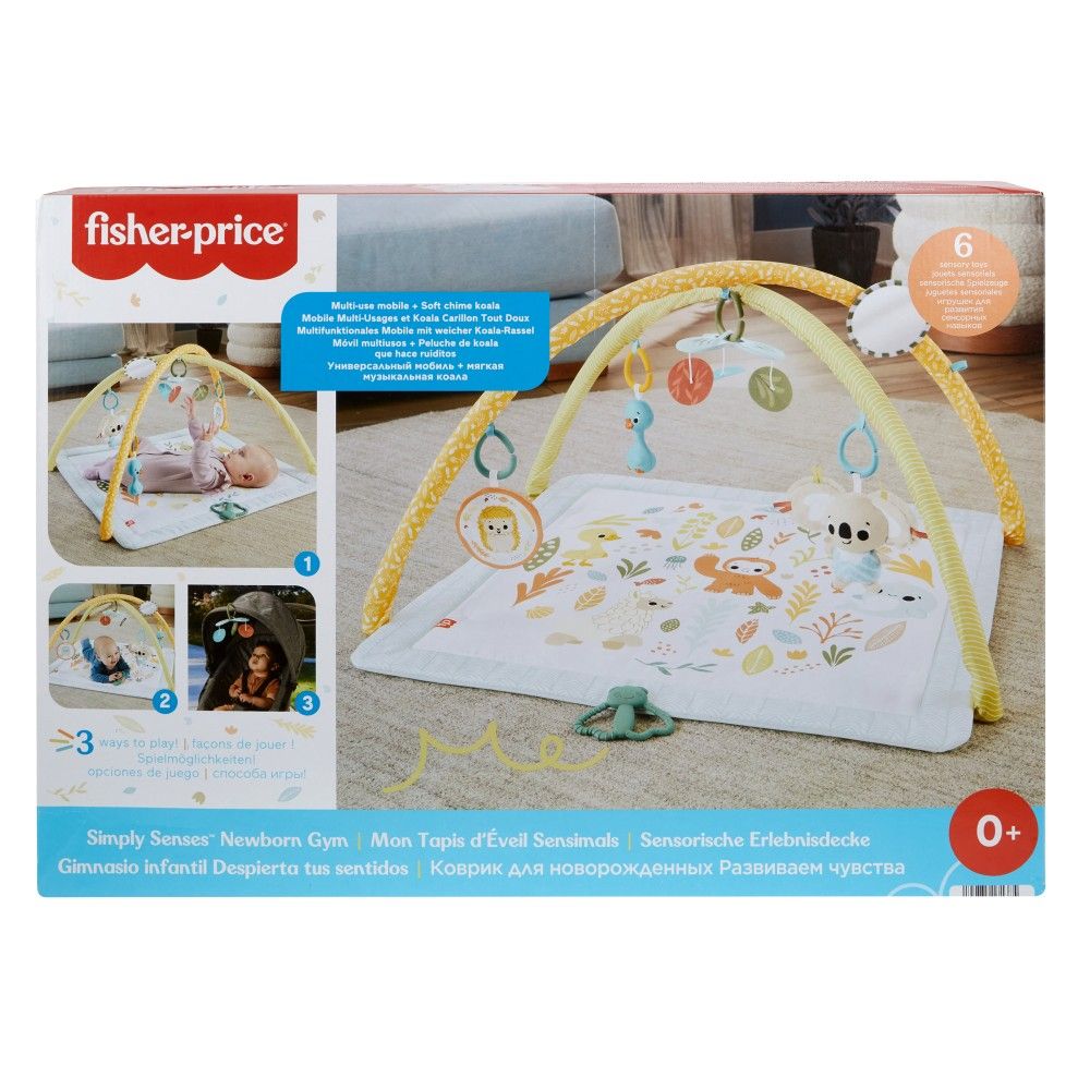 Φωτογραφία προϊόντος: Fisher Price Γυμναστήριο Οι Πρώτες Του Αισθήσεις (HRB15)