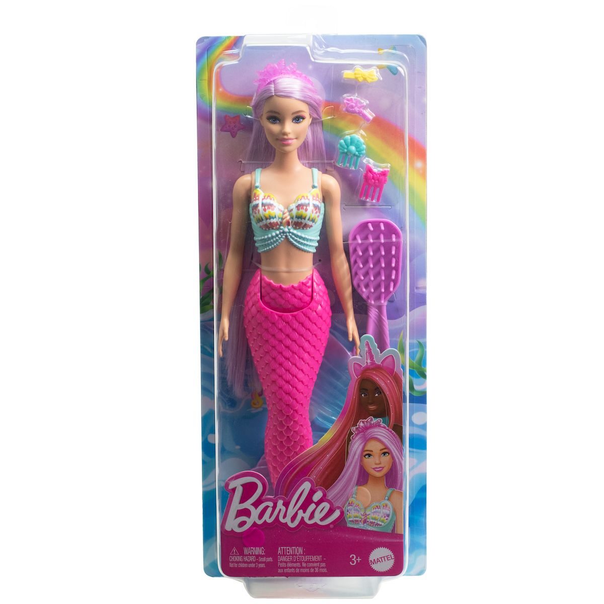 Φωτογραφία προϊόντος: Mattel Barbie Γοργόνα Μακριά Μαλλιά (HRR00)