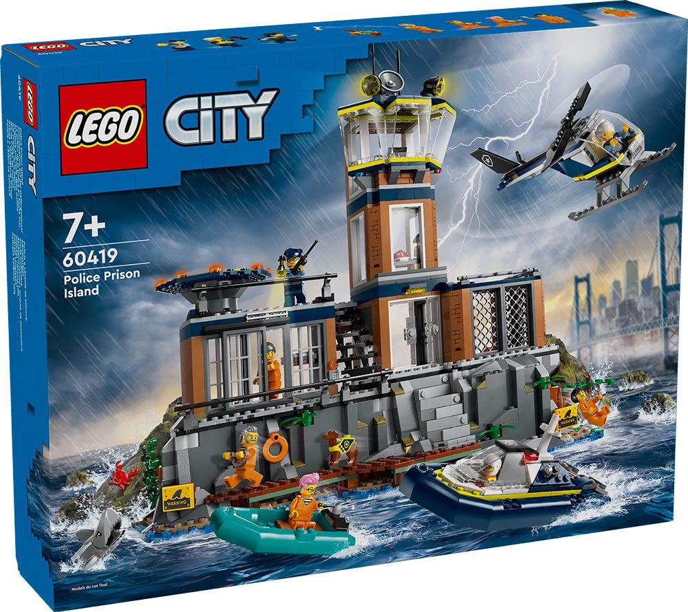 Φωτογραφία προϊόντος: LEGO City Νησί- Φυλακή Της Αστυνομίας (60419)