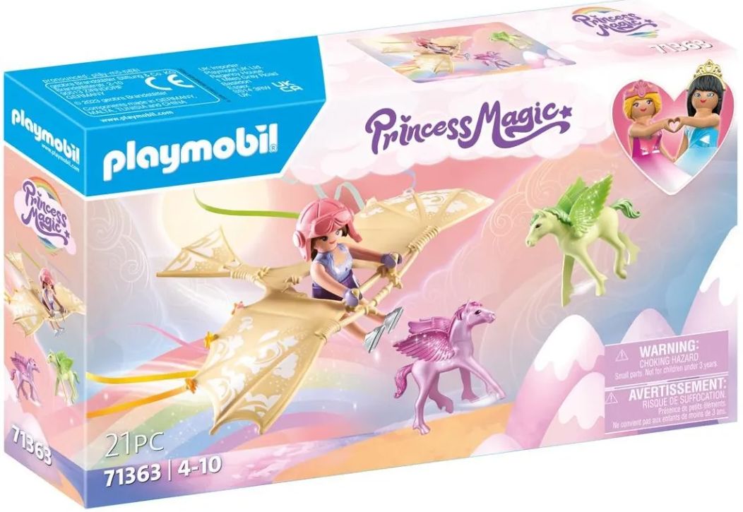 Φωτογραφία προϊόντος: Playmobil Ταξίδι Στα Σύννεφα Με Μικρούς Πήγασους (71363)