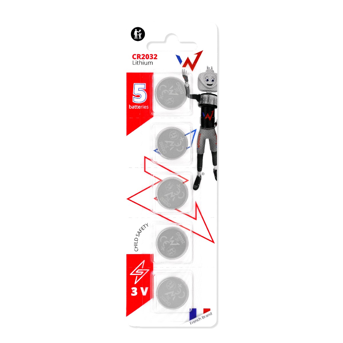 Φωτογραφία προϊόντος: 399BF40D-7CCE-EF11-9A7B-C174DFB988E4 Buttoncell Lithium Wonder CR2032 3V Τεμ. 5
