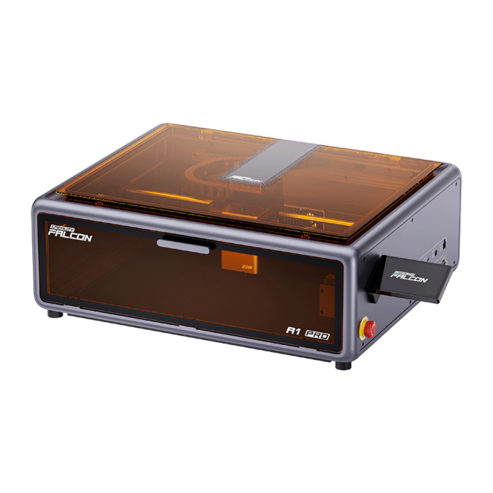 Φωτογραφία προϊόντος: Creality Falcon A1 Pro - 20W Laser Engraver, 20W Blue & Optional 2W IR laser module 358x268