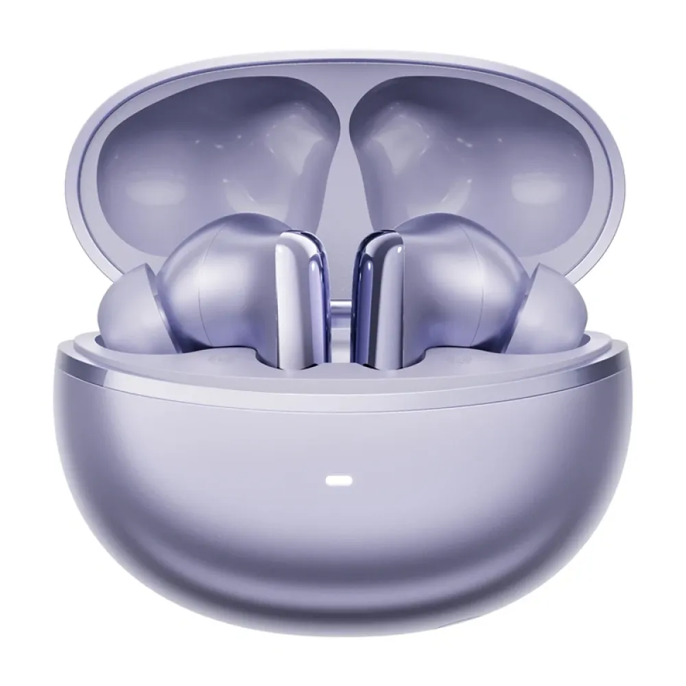 Φωτογραφία προϊόντος: QCY Melobuds N70i ANC Purple - 56db ANC TWS Hi-Res Earbuds LDAC BT 6.0 IPX5 Wireless charge 50h