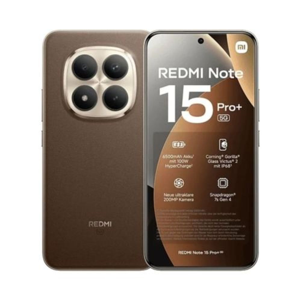Φωτογραφία προϊόντος: Xiaomi Redmi Note 15 Pro+ (8GB/256GB) 5G NFC Mocha Brown