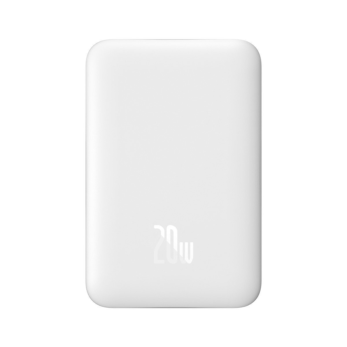 Φωτογραφία προϊόντος: Baseus Powerbank Magnetic Mini MagSafe 10000mAh, USB-C 20W (Λευκό)
