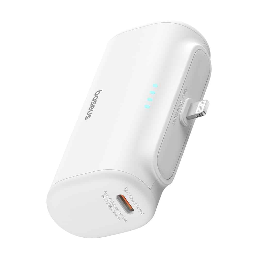 Φωτογραφία προϊόντος: Powerbank OS-Baseus Compact IP 5000mAh 20W (white)