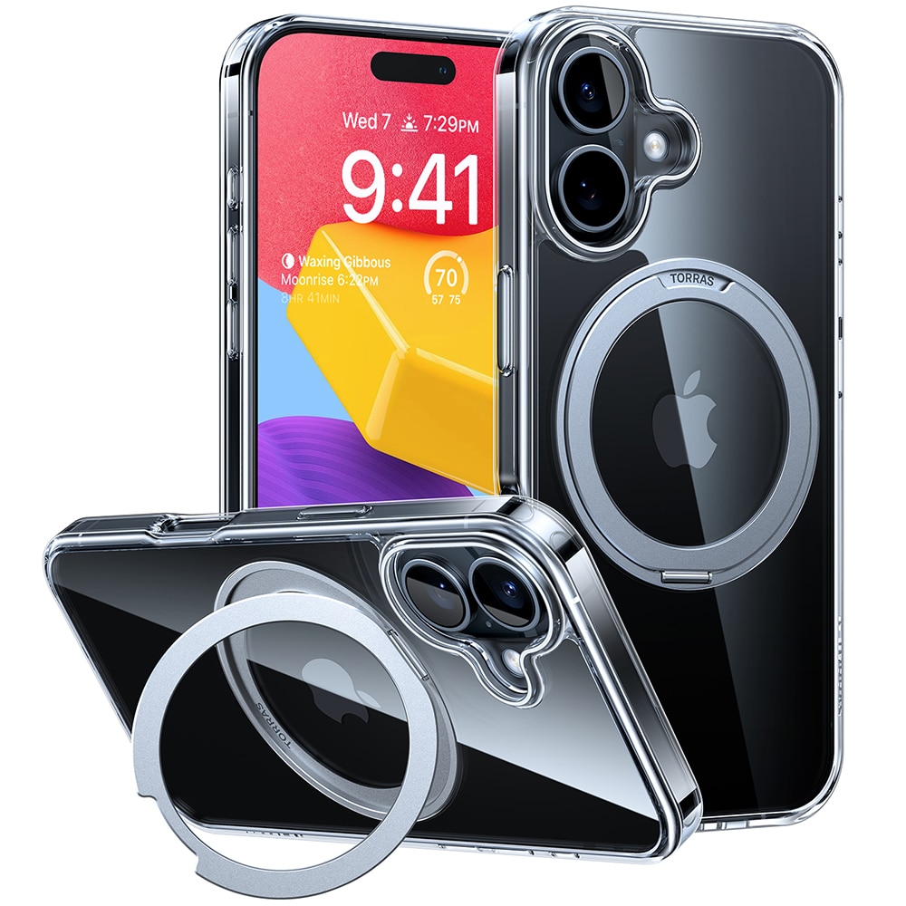 Φωτογραφία προϊόντος: Torras Ostand Pro Case for iPhone 16 (Transparent)