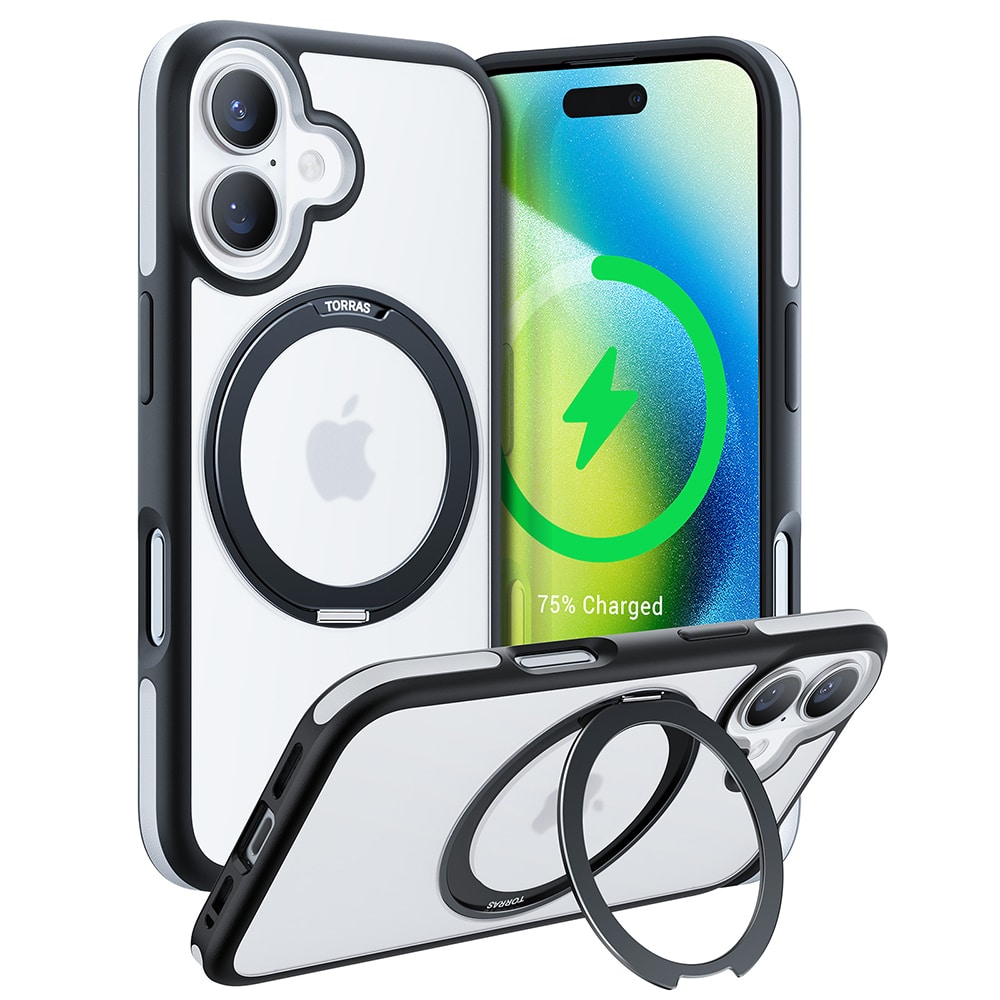 Φωτογραφία προϊόντος: Torras Ostand R Fusion Case for iPhone 16 (Black)