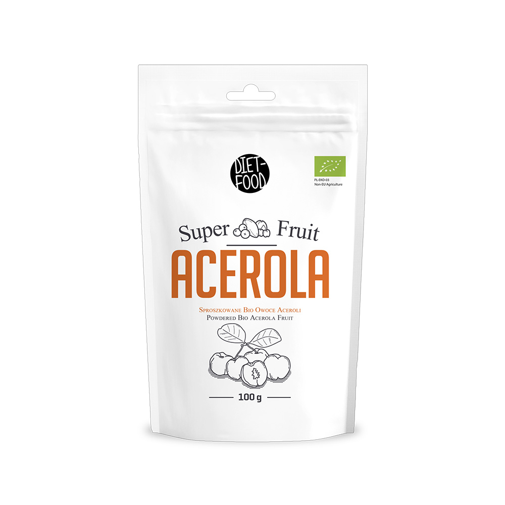 Φωτογραφία προϊόντος: Βιολογική Acerola σε Σκόνη Diet Food 100g
