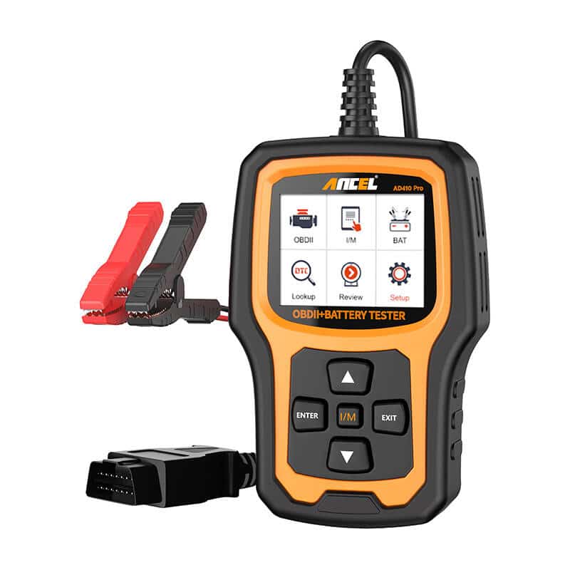 Φωτογραφία προϊόντος: 2in1 Diagnostic Scanner OBD2 and Battery Tester Ancel AD410 PRO