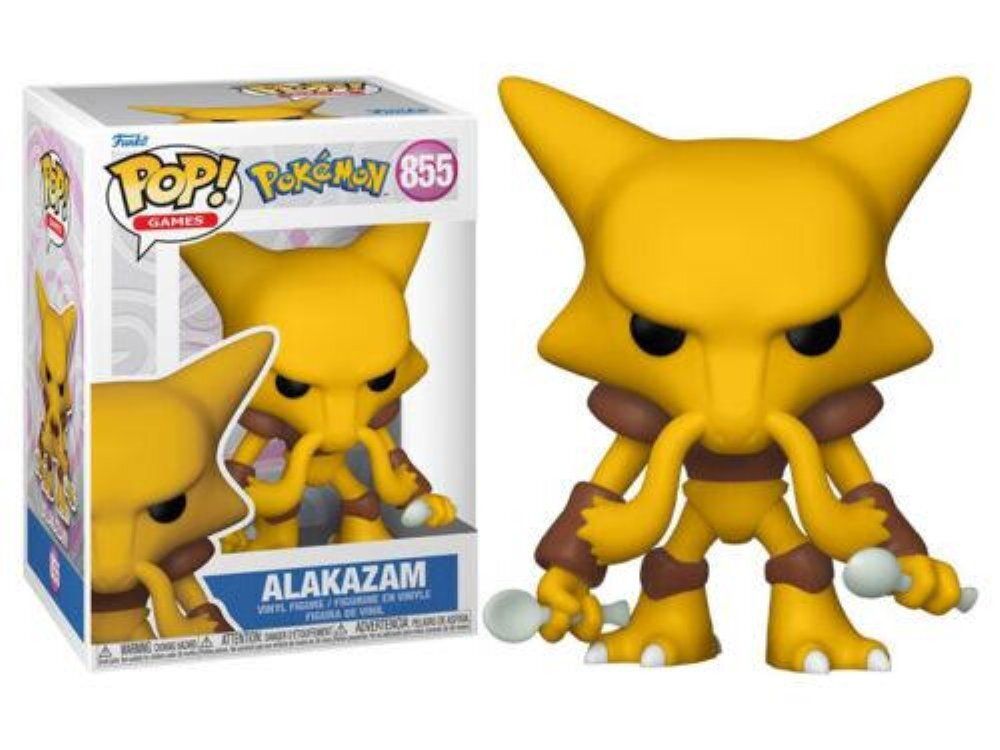 Φωτογραφία προϊόντος: Funko Pop! Games: Pokemon - Alakazam #855 (089198)