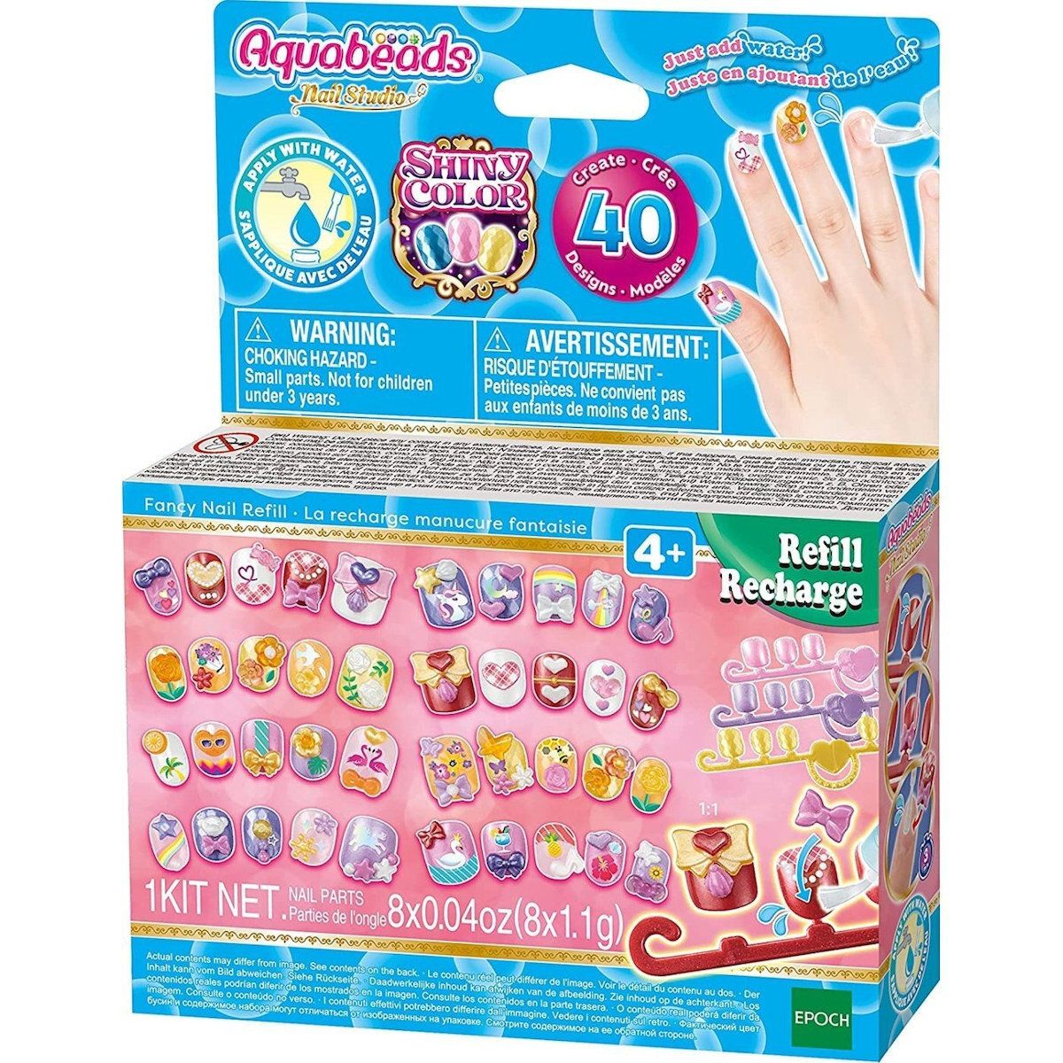 Φωτογραφία προϊόντος: Epoch Aquabeads Φανταστικά Συμπληρωματικά Νύχια (35007)