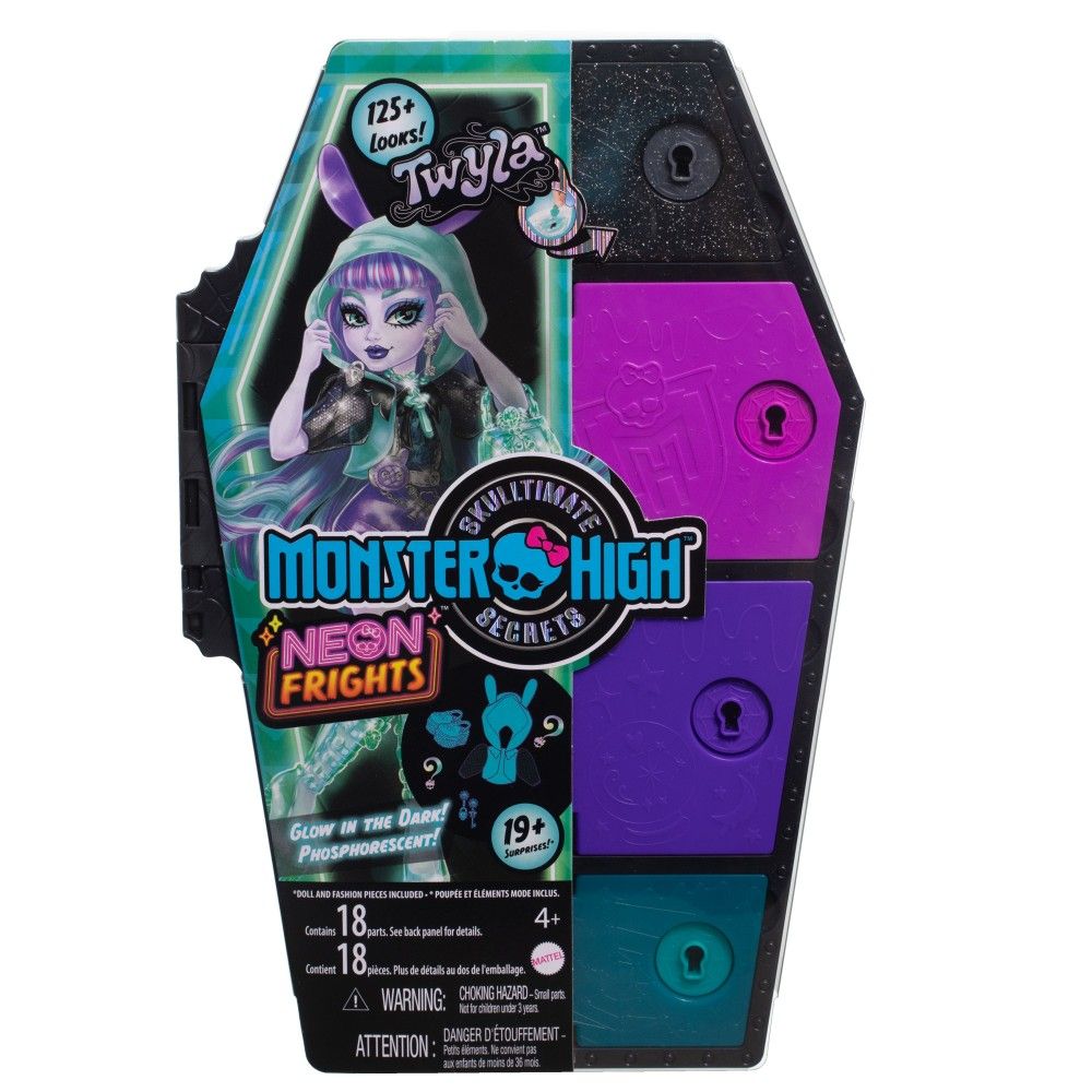 Φωτογραφία προϊόντος: Mattel Monster High Neon Frights Twyla (HNF82)