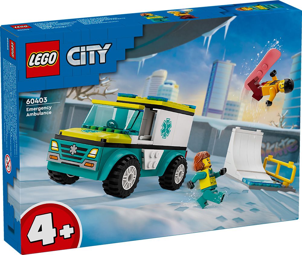 Φωτογραφία προϊόντος: LEGO City Ασθενοφόρο (60403)
