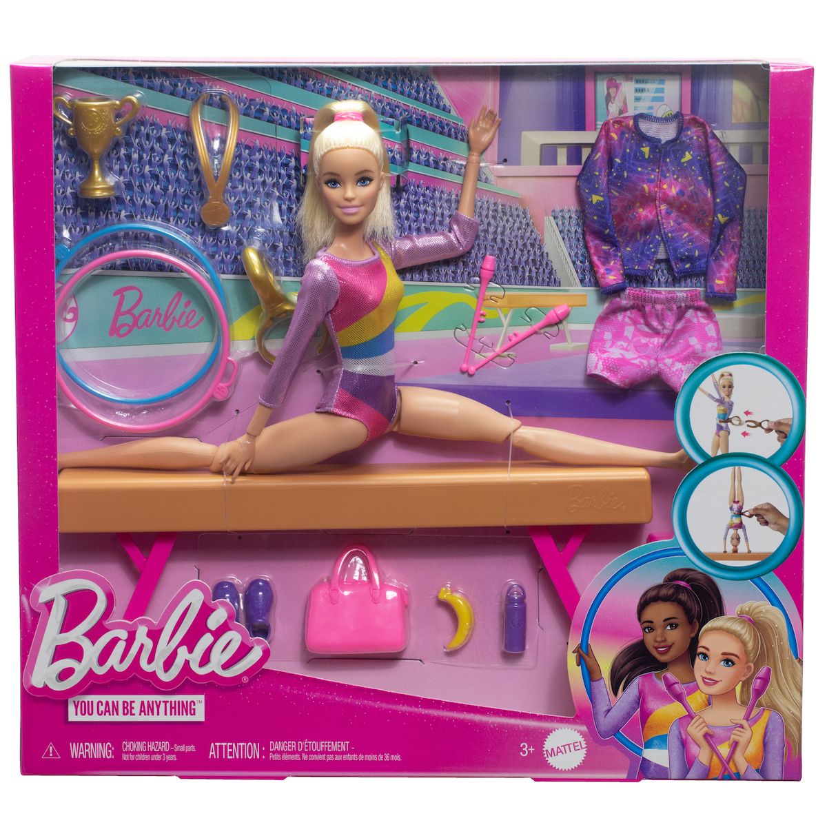 Φωτογραφία προϊόντος: Mattel Barbie Αθλήτρια Ενόργανης Γυμναστικής (HRG52)