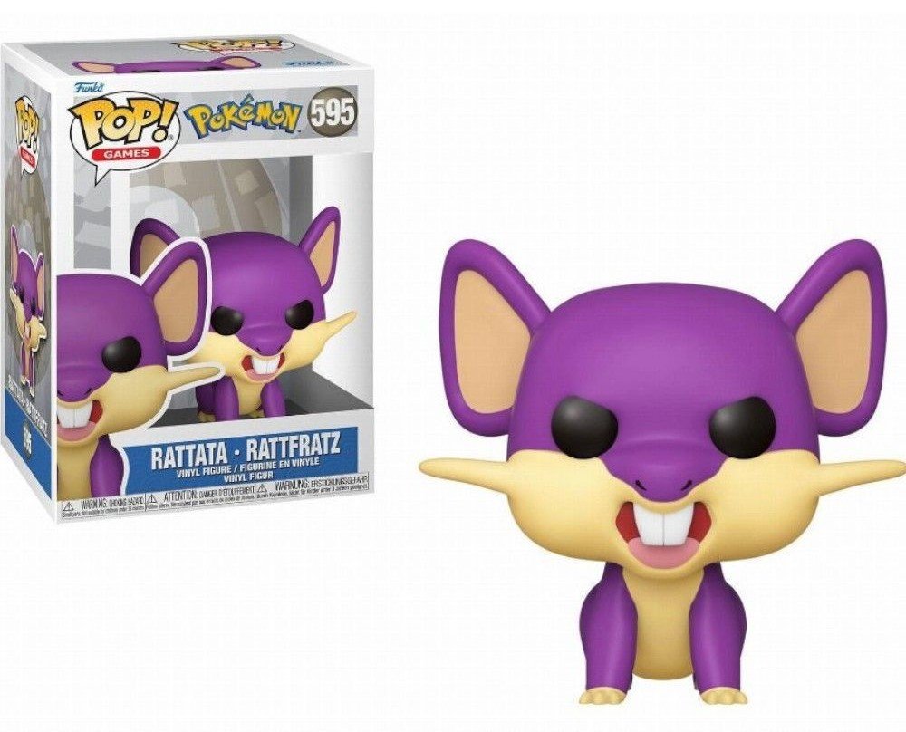 Φωτογραφία προϊόντος: Funko Pop! Games: Pokemon - Rattata #595 (086580)