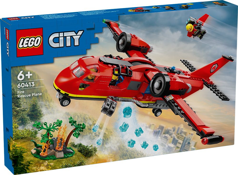 Φωτογραφία προϊόντος: LEGO City Πυροσβεστικό Αεροπλάνο Διάσωσης (60413)