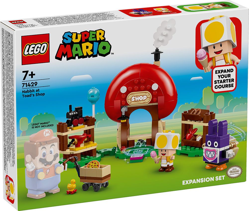 Φωτογραφία προϊόντος: LEGO Super Mario Nabbit At Toad's Shop Expansion (71429)