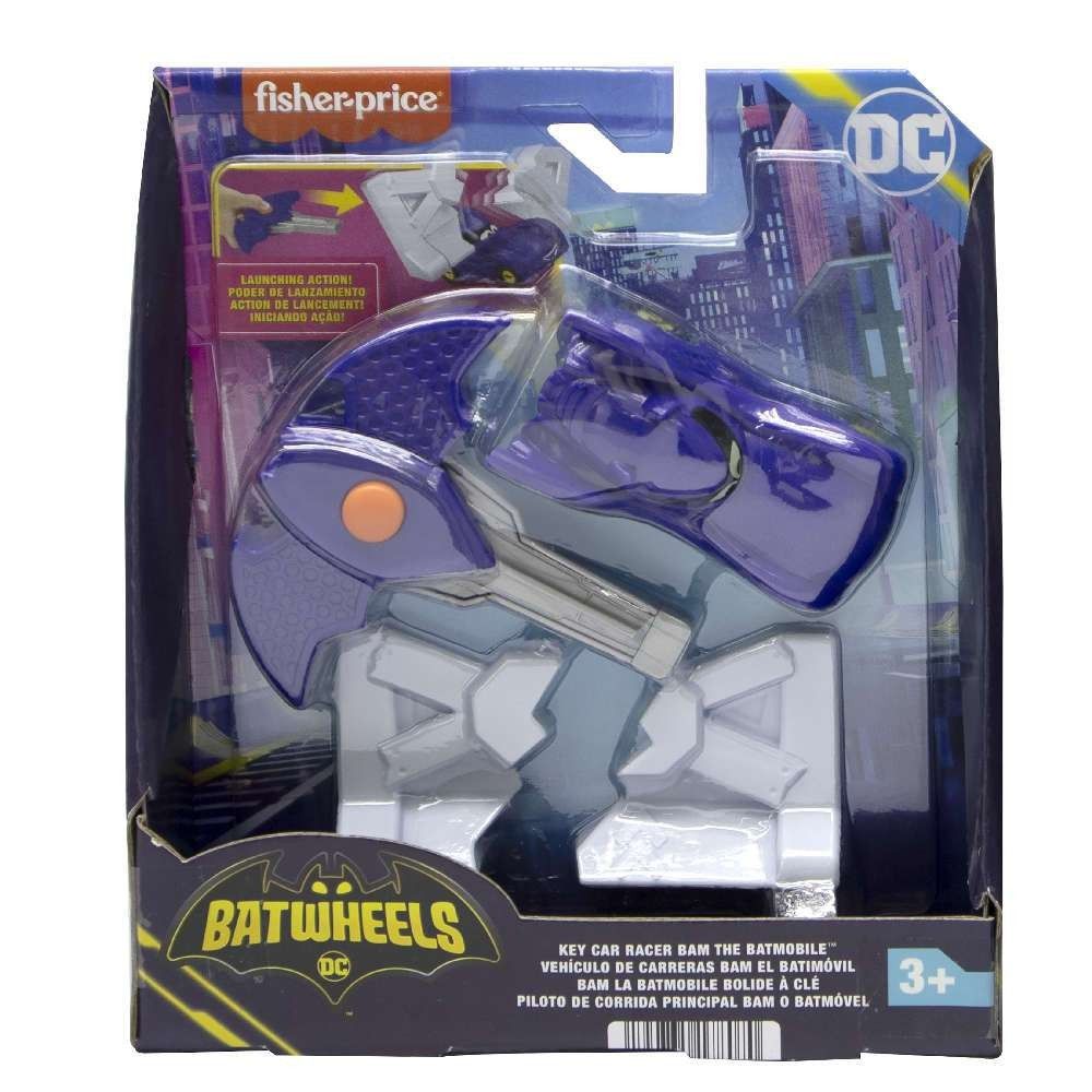 Φωτογραφία προϊόντος: Fisher Price Batwheels Όχημα Με Αξεσουάρ Bam The Batmobile (HRJ54)