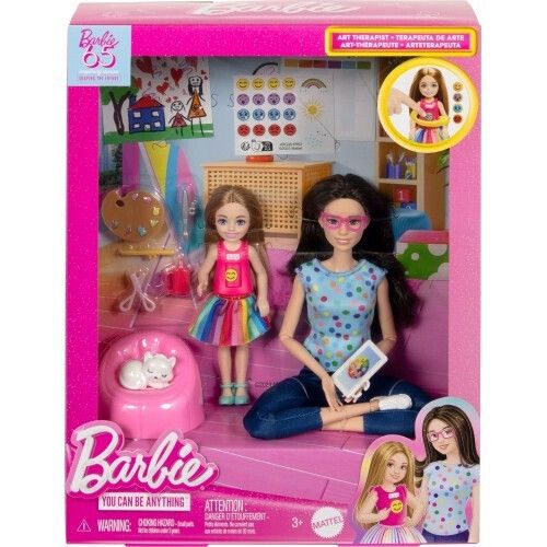 Φωτογραφία προϊόντος: Mattel Barbie Και Chelsea Δασκάλα Καλλιτεχνικών (HRG48)