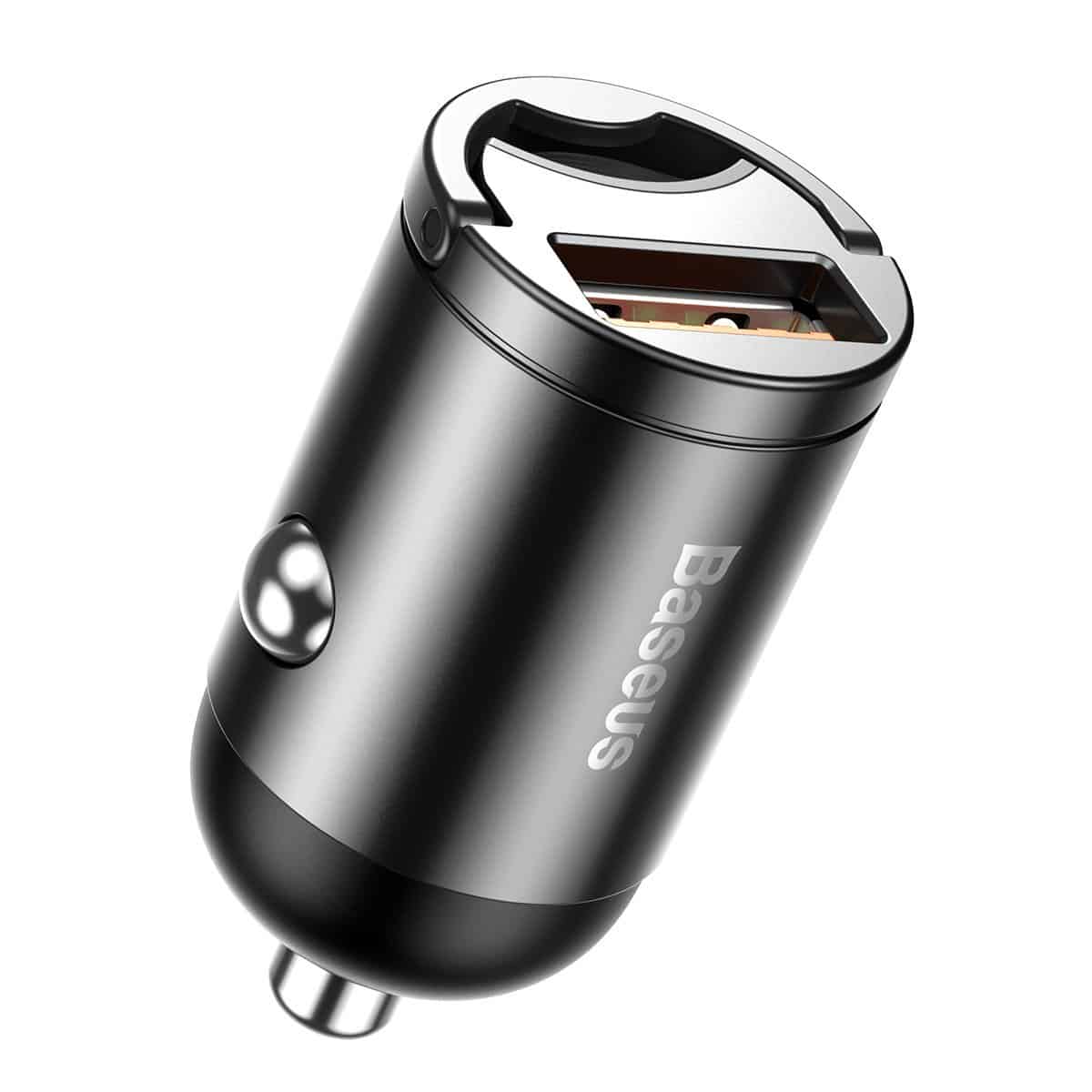 Φωτογραφία προϊόντος: Baseus Car Charger Tiny Star Mini Quick Charge, U+Um 12/24V, 30W Gray (VCHX-A0G)