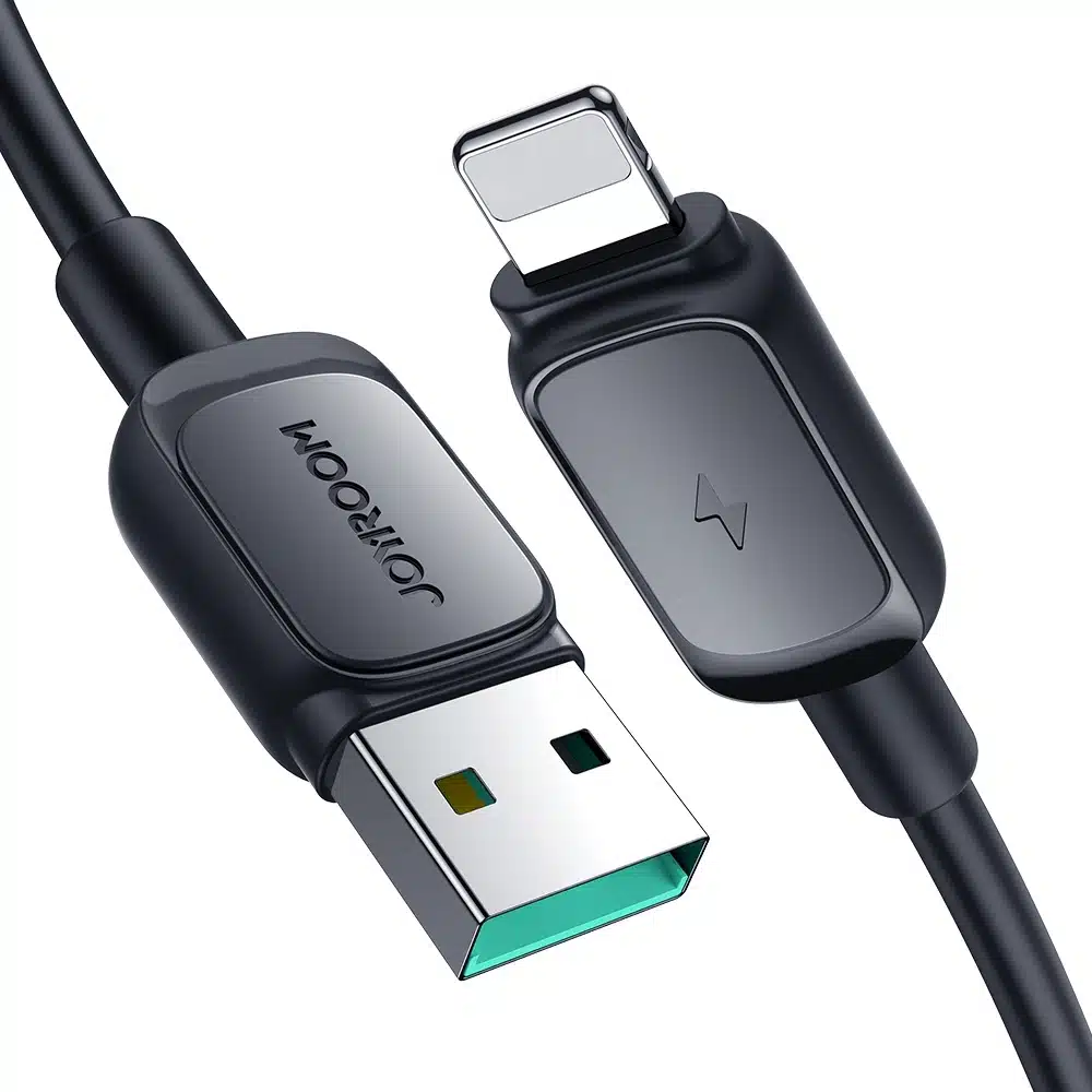 Φωτογραφία προϊόντος: Joyroom USB - Lightning Data Cable, 2.4A, 480Mb/s, 1.2m Black (S-AL012A14)