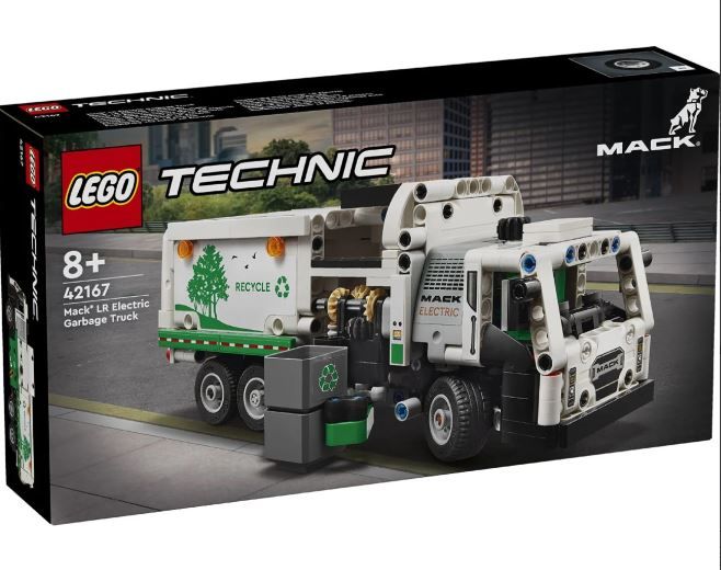 Φωτογραφία προϊόντος: LEGO Technic Mack LR Electric Garbage Truck (42167)