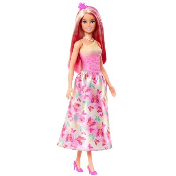 Φωτογραφία προϊόντος: Mattel Barbie Πριγκίπισσα Ροζ Ανταύγειες (HRR08)