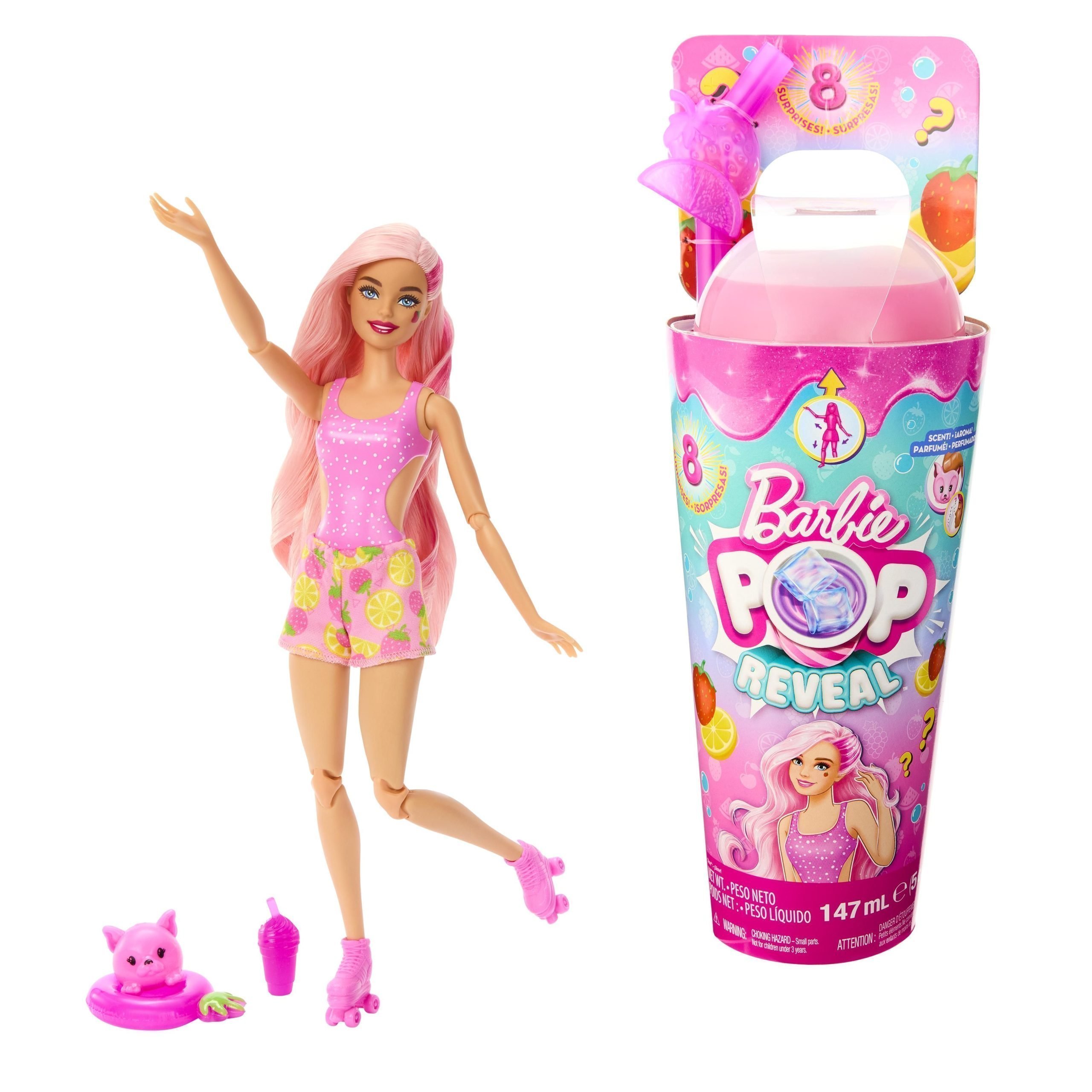 Φωτογραφία προϊόντος: Mattel Barbie Pop Reveal Φράουλα-Λεμόνι (HNW41)