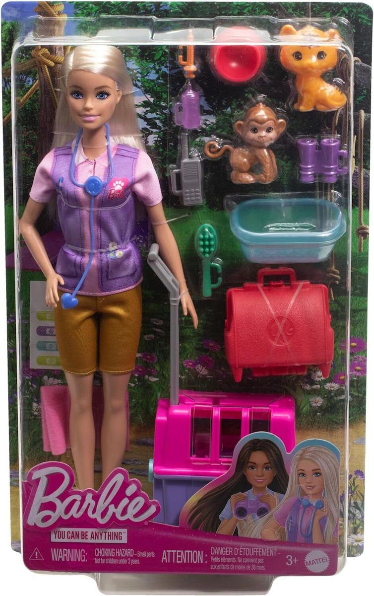 Φωτογραφία προϊόντος: Mattel Barbie Διασώστρια Άγριων Ζώων (HRG50)