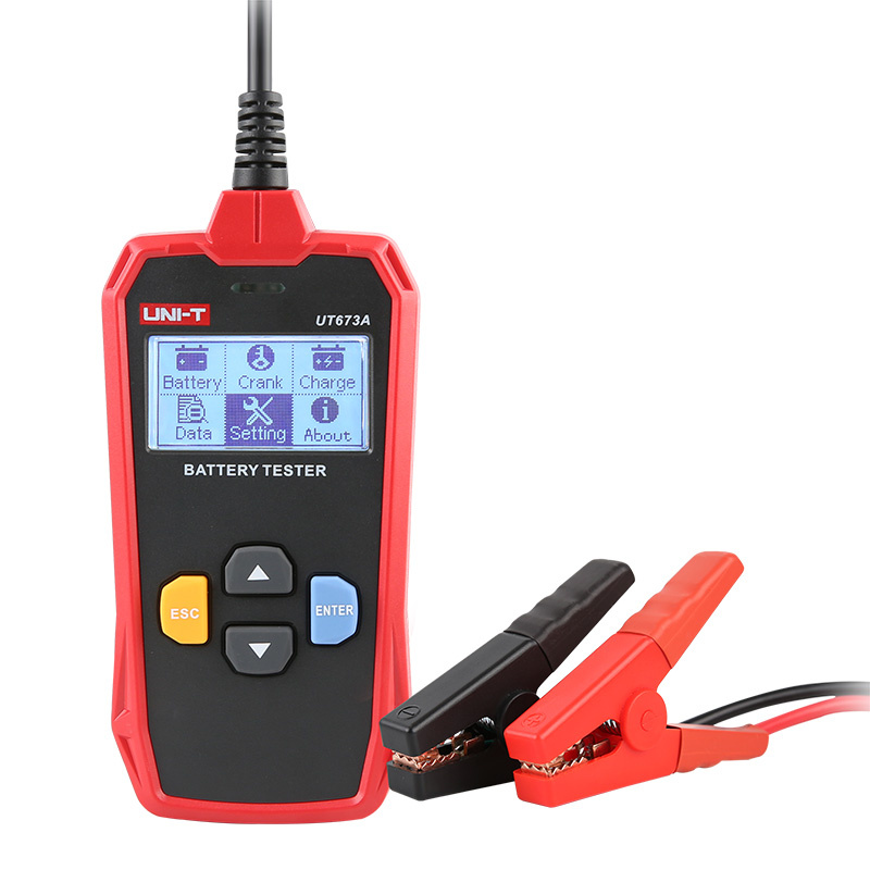 Φωτογραφία προϊόντος: UNI-T Battery Tester Overview UT673A
