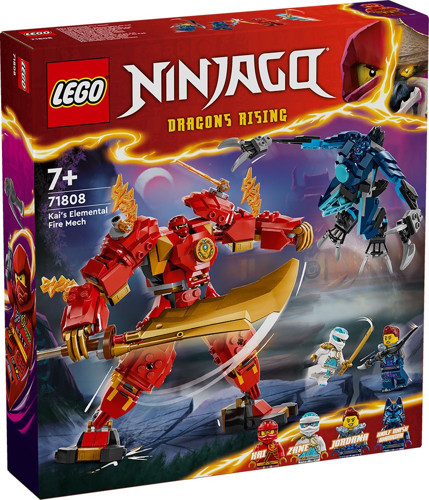 Φωτογραφία προϊόντος: LEGO Ninjago Εξωστολή Στοιχείου Φωτιάς Του Κάι (71808)