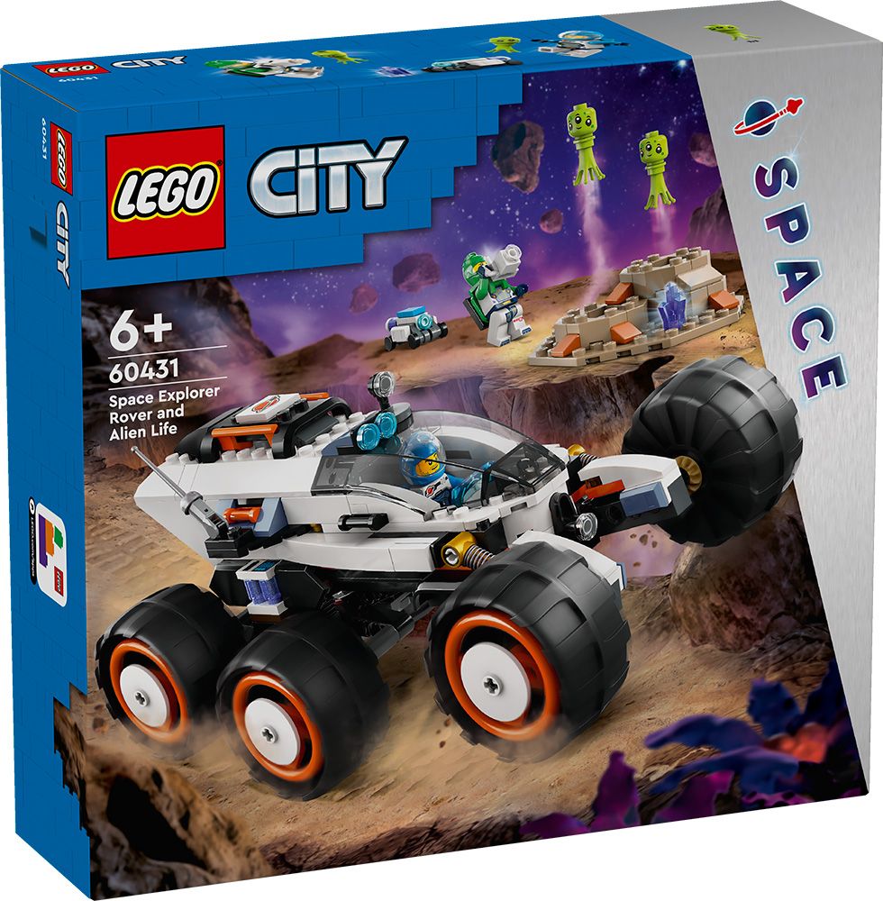 Φωτογραφία προϊόντος: LEGO City Διαστημικό Ερευνητικό Ρόβερ Και Εξωγήινη Ζωή (60431)