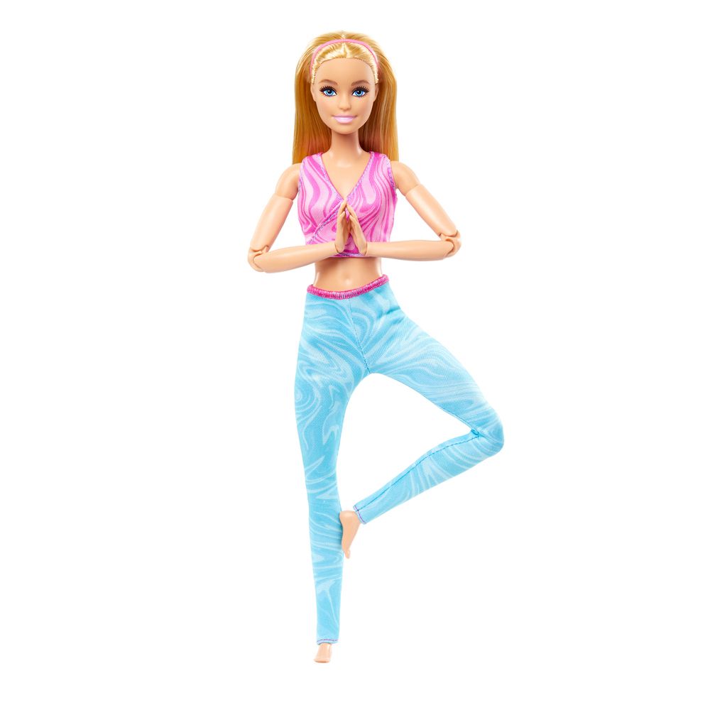 Φωτογραφία προϊόντος: Mattel Barbie Αμέτρητες Κινήσεις Ξανθιά (HRH27)