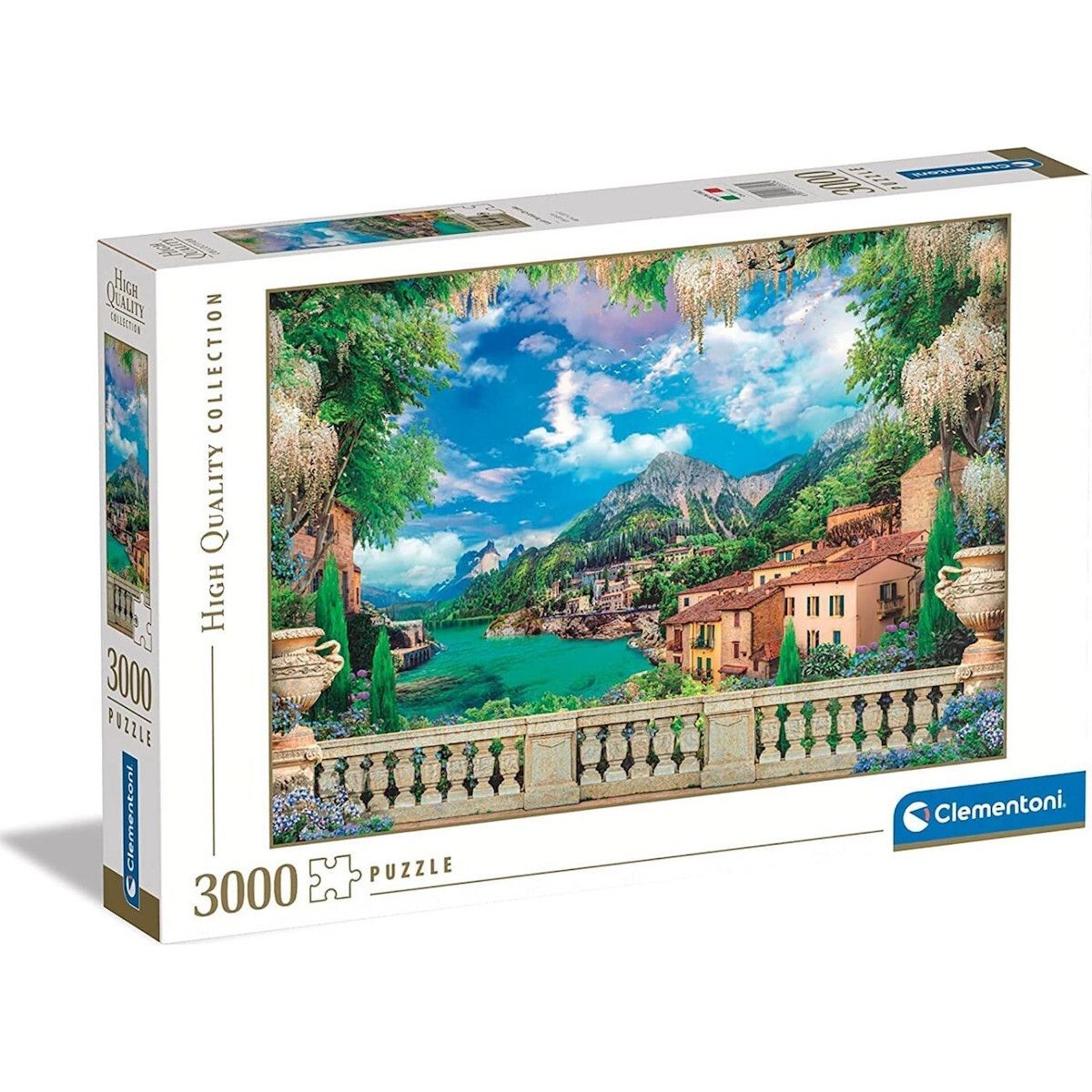 Φωτογραφία προϊόντος: Clementoni Παζλ 1500 High Quality Καταπράσινη Βεράντα Στη Λίμνη (1220-33553)