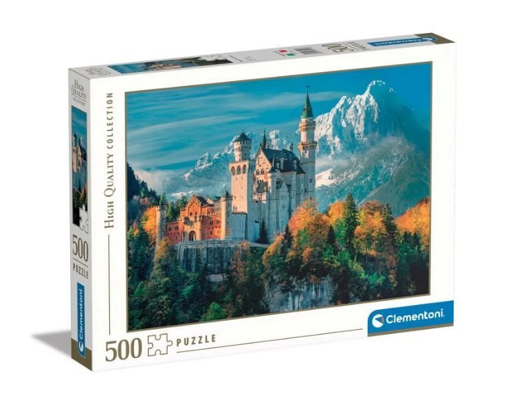 Φωτογραφία προϊόντος: Clementoni Παζλ 500 High Quality Collection Κάστρο Neuschwanstein (1220-35146)