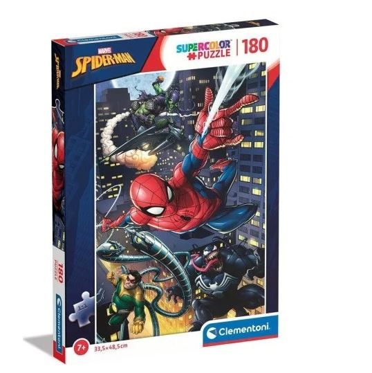 Φωτογραφία προϊόντος: Clementoni Πάζλ 180 τεμ Super Colour Spiderman (1210-29782)