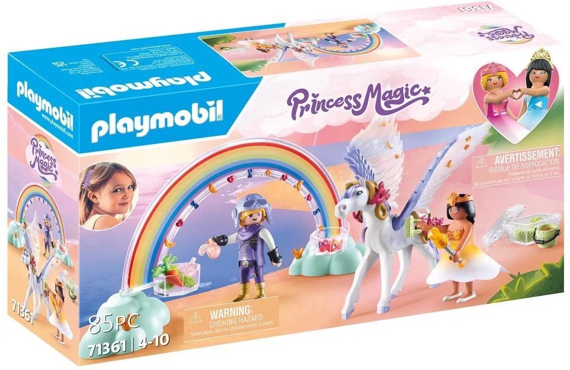 Φωτογραφία προϊόντος: Playmobil Πήγασος και Πριγκίπισσες του Ουράνιου Τόξου (71361)